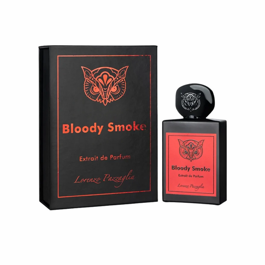 LORENZO PAZZAGLIA BLOODY SMOKE FOR MEN AND WOMEN EXTRAIT DE PARFUM 50ML