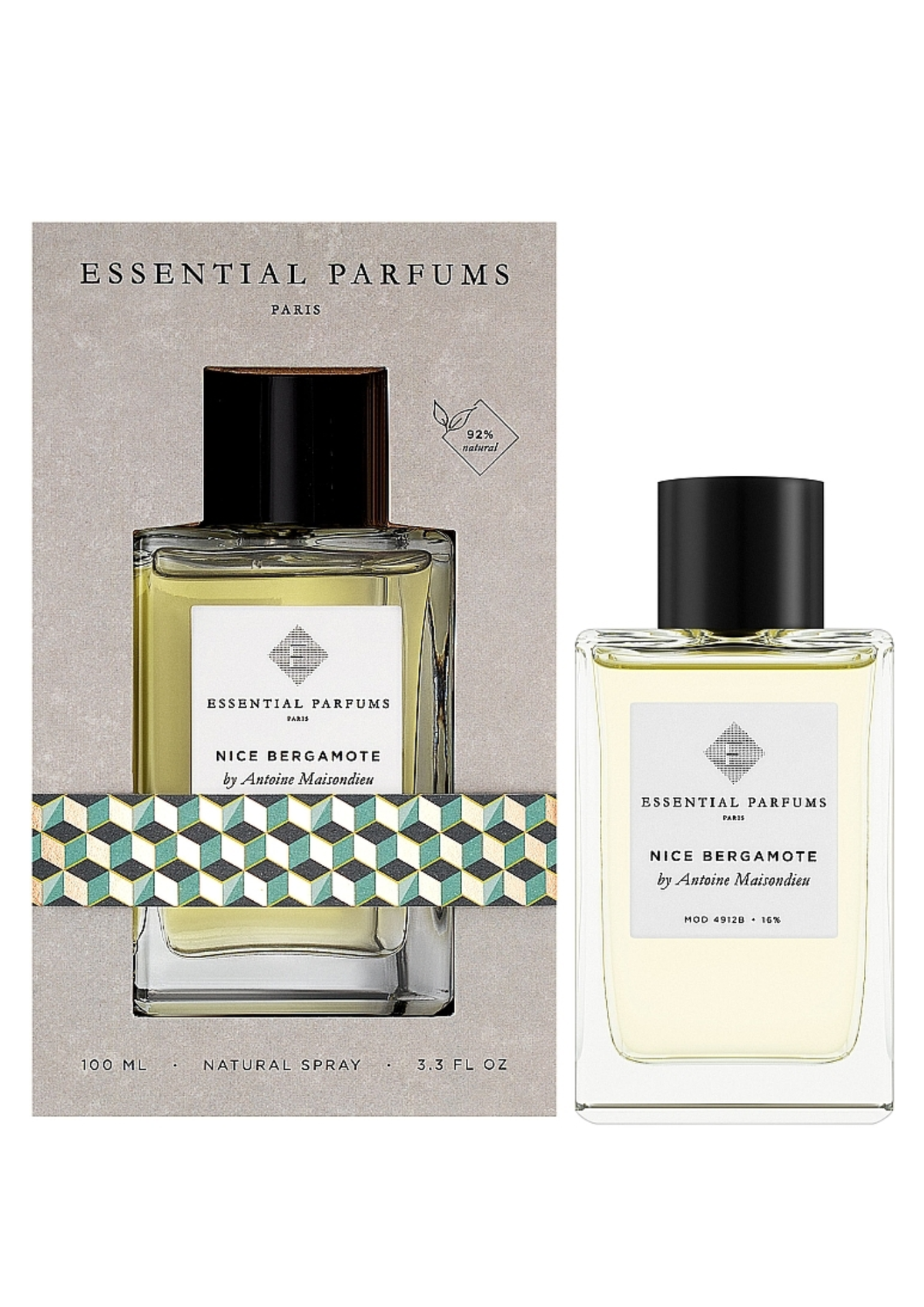 Essential parfums nice bergamote edp 100ml