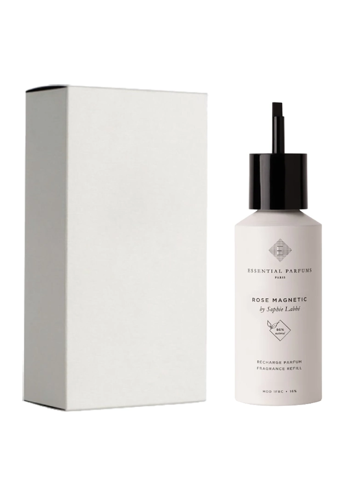 Essential parfums rose magnetic edp 150ml refill