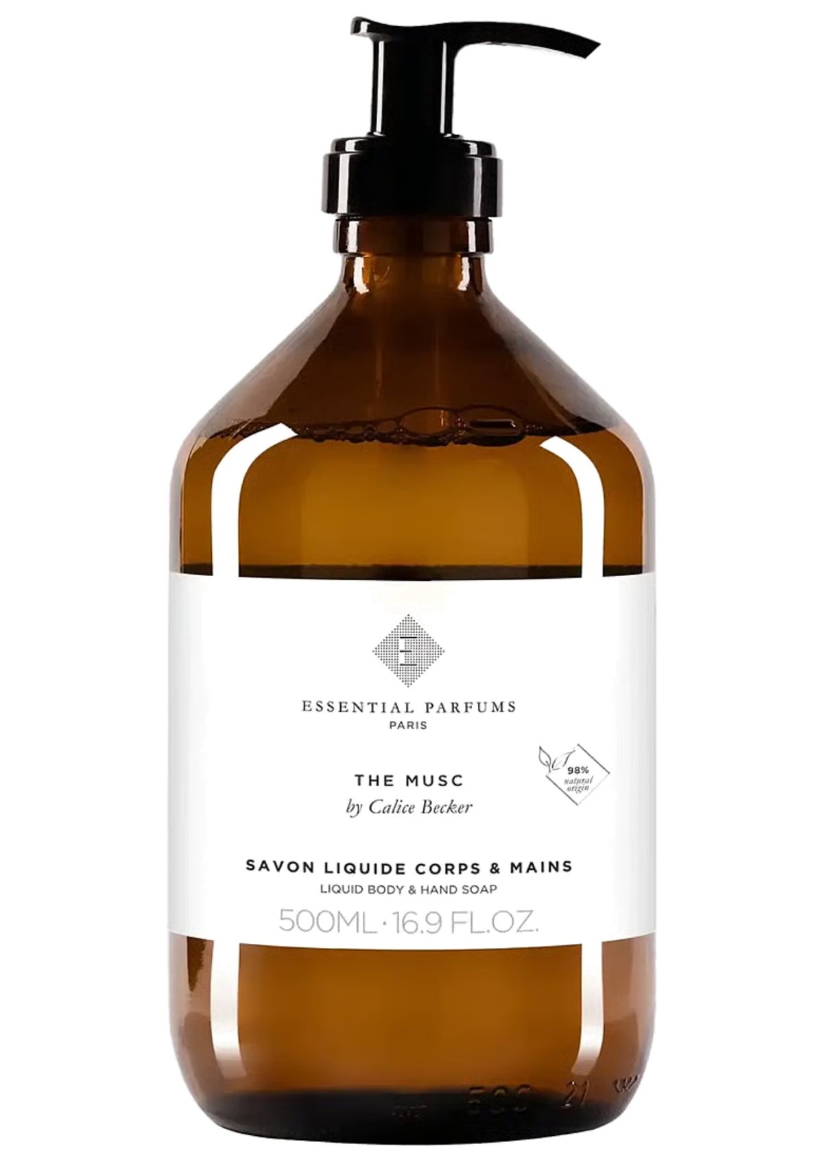 Essential parfums the musc liquid soap 500ml