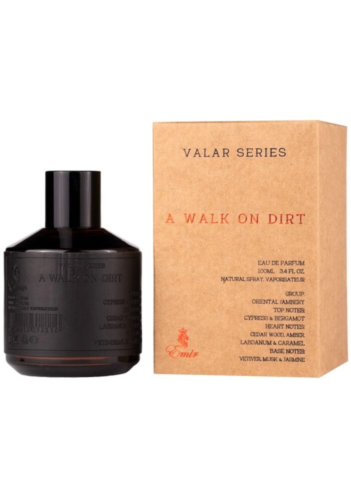 Paris Corner Emir A Walk On Dirt Valar Series EDP 100ML
