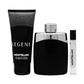 Mont blanc Legend Travel Kit - Eau de Toilette 7.5 ml and Shower gel 50 ml,