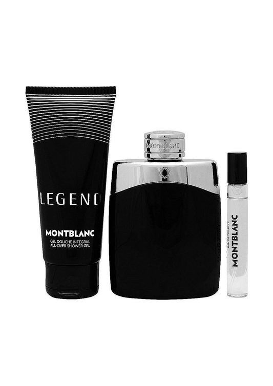Mont blanc Legend Travel Kit - Eau de Toilette 7.5 ml and Shower gel 50 ml,