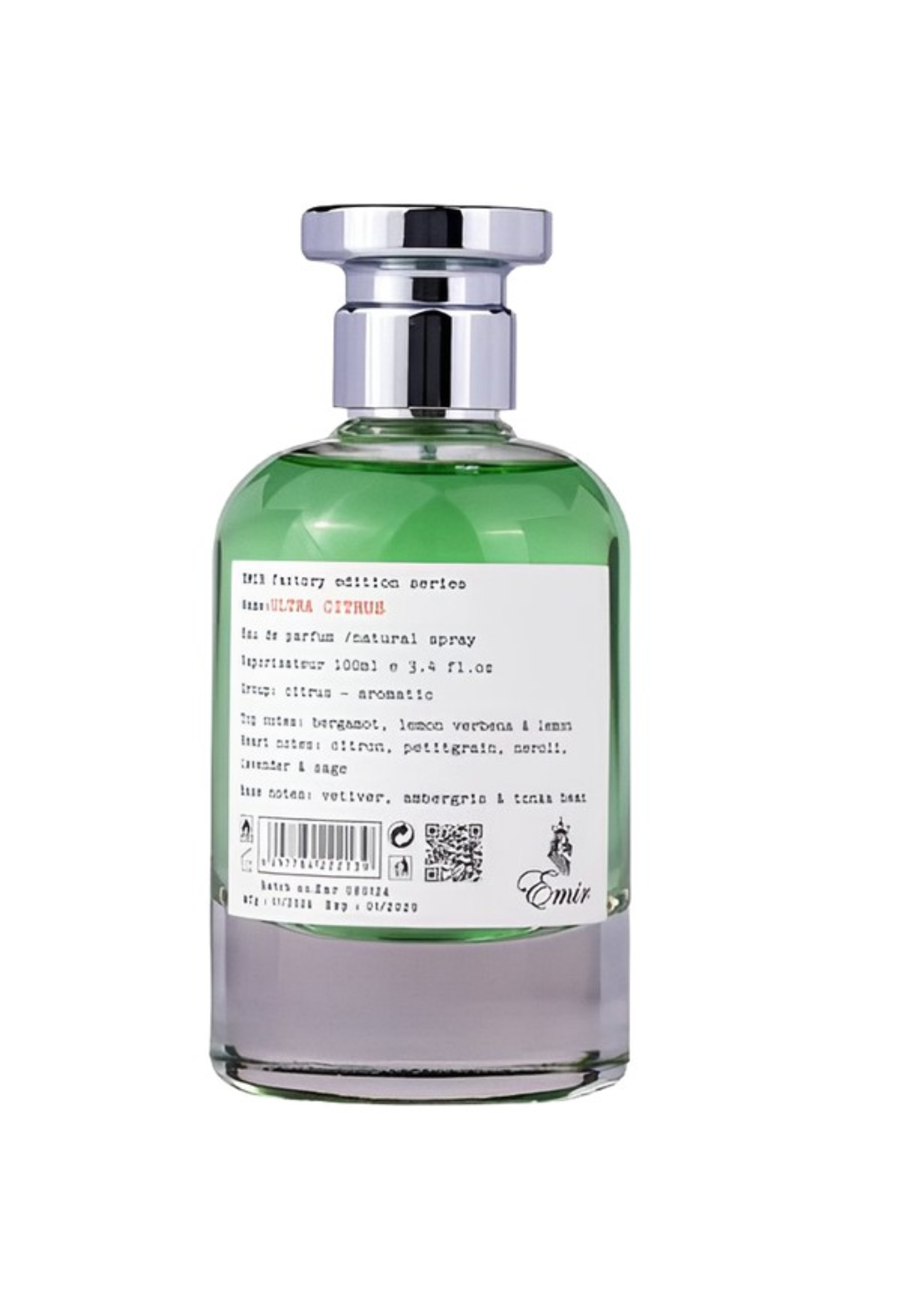 FACTORY EDITION  ULTRA CITRUS EAU DE parfum 100ml