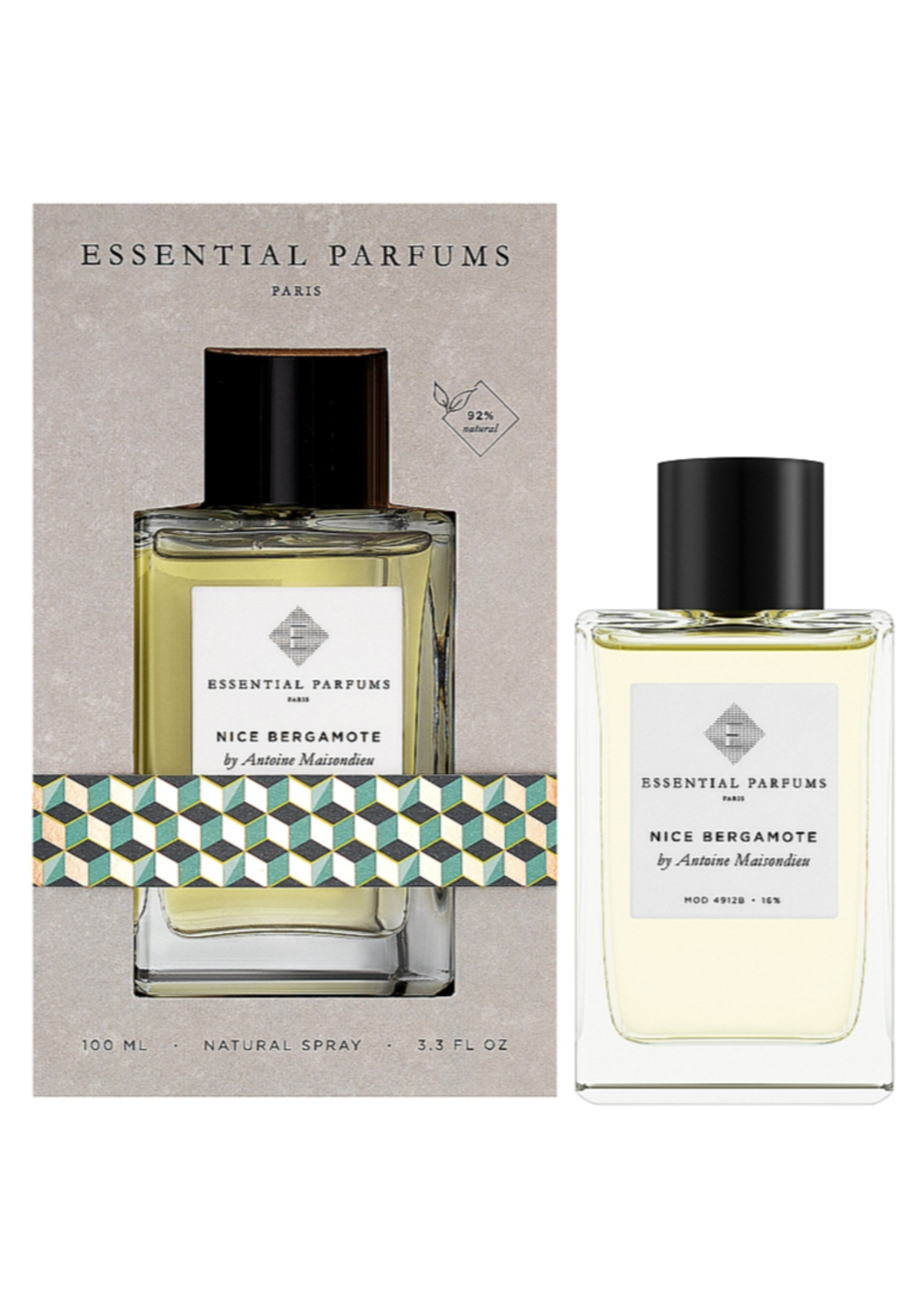Essential parfums nice bergamote extrait 30ml