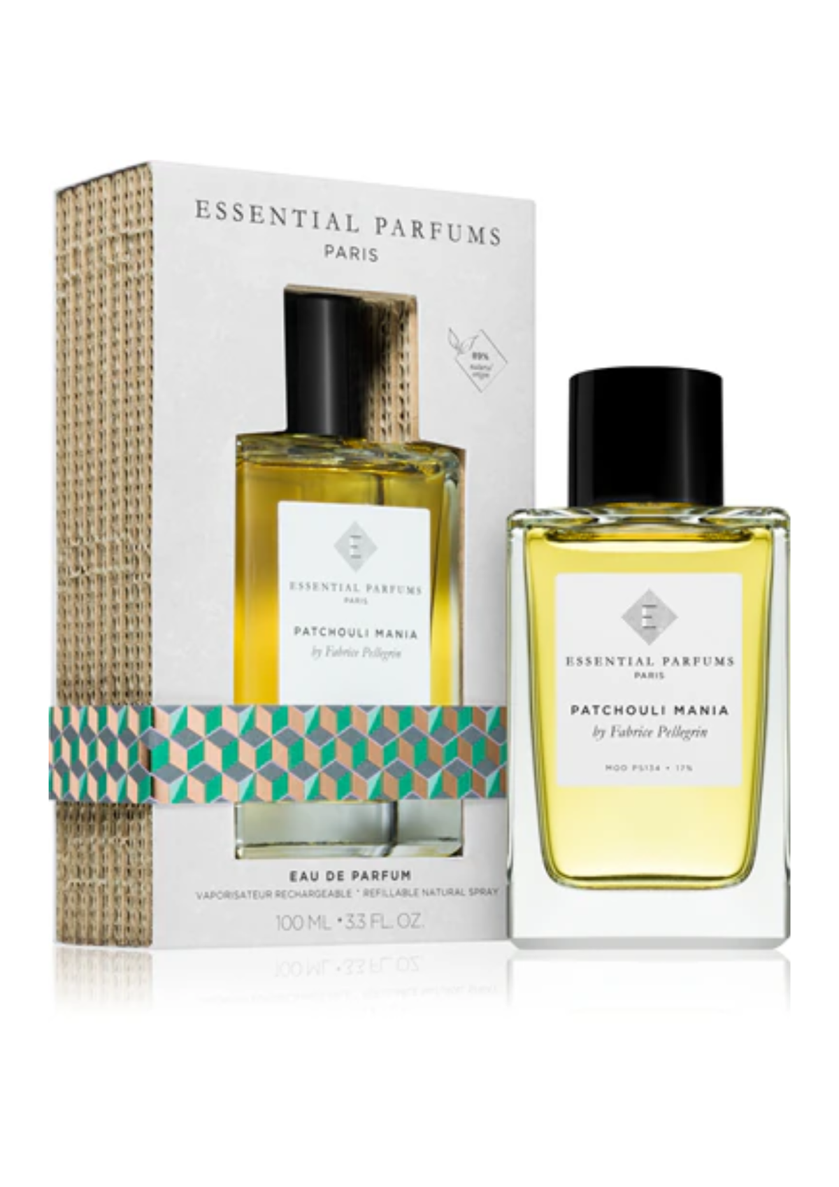 Essential parfums patchouli mania edp 100ml