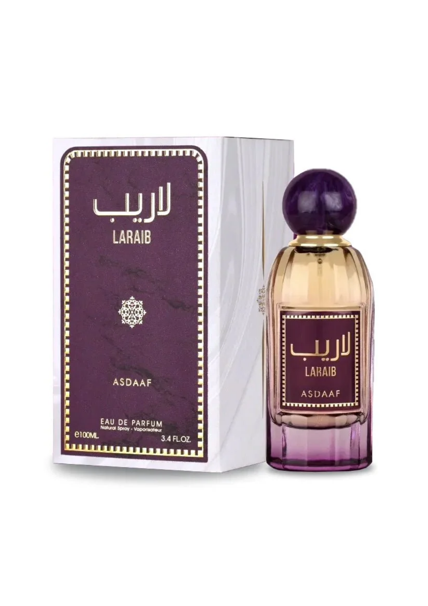 Laraib EDP (100ml) spray perfume by Lattafa (Asdaaf)